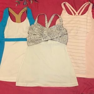 3 Lulu Yoga Tanks 🧘‍♀️🧘‍♀️🧘‍♀️ Triple Bundle!